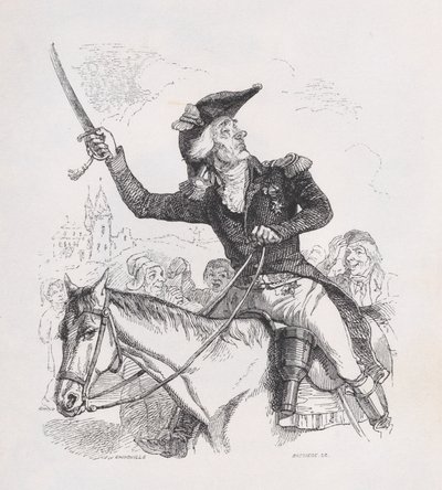The Marquis of Carabas from The Complete Works of Béranger, 1836 by Louis Henri Brévière