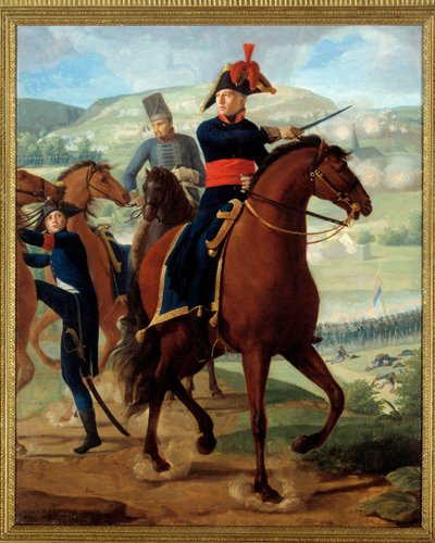 Equestrian Portrait of General Louis Marie Turreau de Garambouville by Louis Hersent