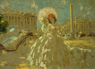 Place de la Concorde by Louis Icart