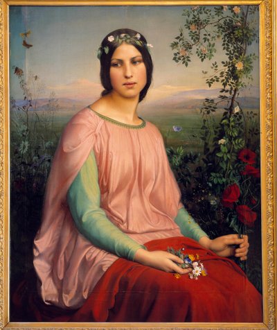 Field Flowers by Louis Janmot