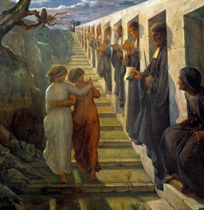 The Poem of the Soul; The Evil Path by Louis Janmot