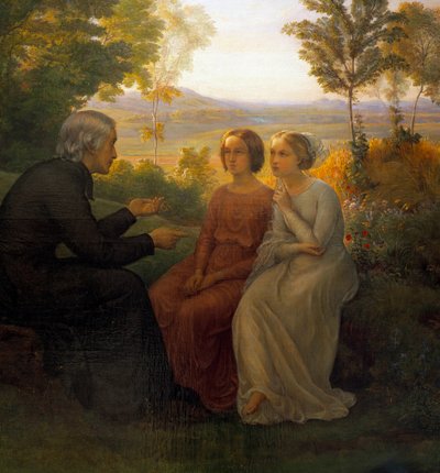 The Poem of the Soul; The Grain of Wheat by Louis Janmot