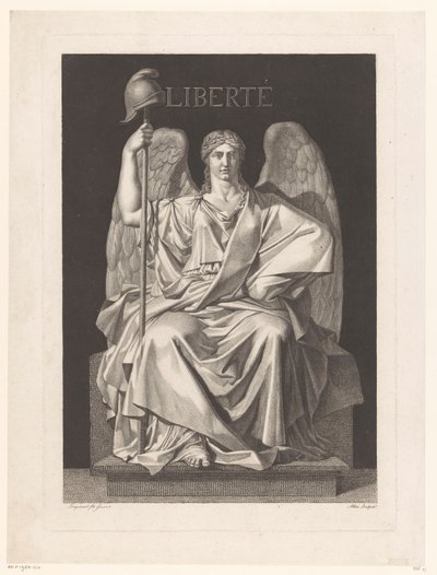 Allegorical Representation of Liberty by Louis Jean Allais