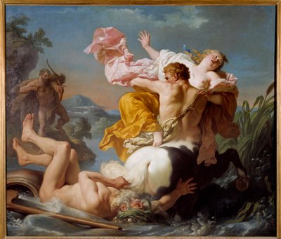 The Abduction of Dejanire by the Centaur Nessus by Louis Jean François Lagrenée