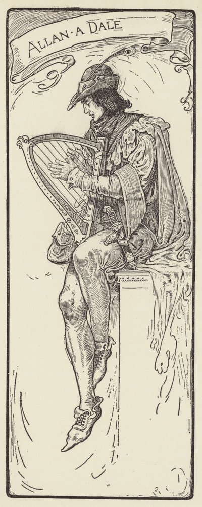 Allan a Dale by Louis John Rhead