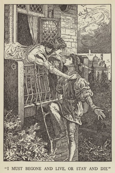 I must begone and live, or stay and die by Louis John Rhead