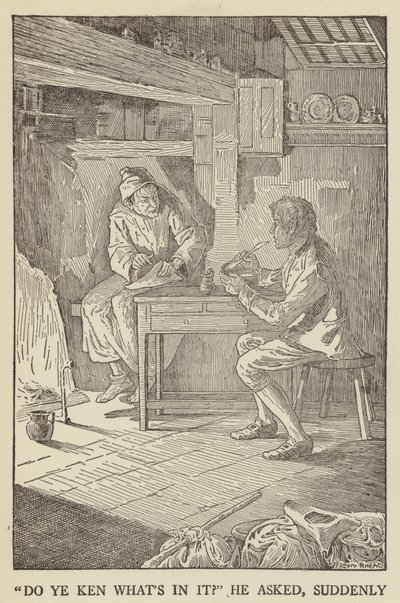 Illustration for Kidnapped by Robert Louis Stevenson by Louis John Rhead