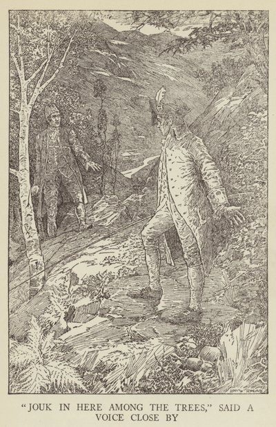 Illustration for Kidnapped by Robert Louis Stevenson by Louis John Rhead