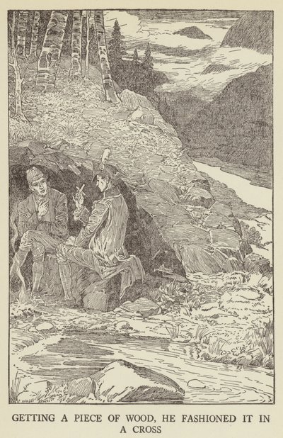 Illustration for Kidnapped by Robert Louis Stevenson by Louis John Rhead