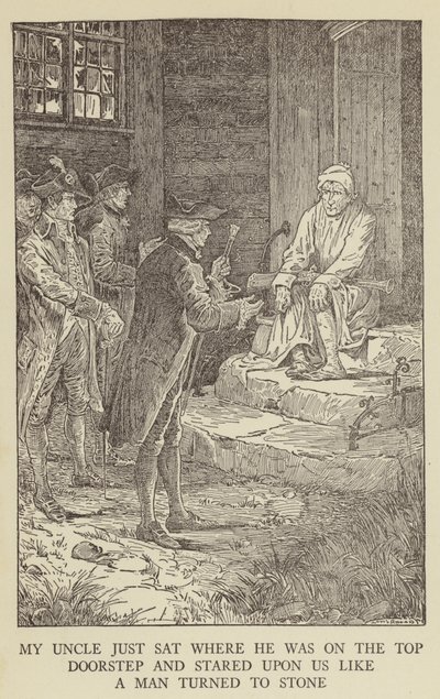 Illustration for Kidnapped by Robert Louis Stevenson by Louis John Rhead