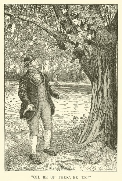 Illustration for Tom Brown’s School-Days by Louis John Rhead