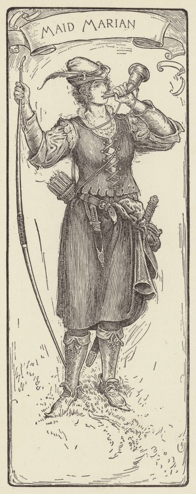 Maid Marian by Louis John Rhead