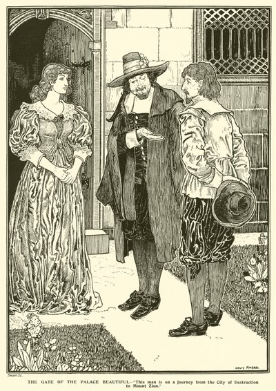 The Gate of the Palace Beautiful by Louis John Rhead