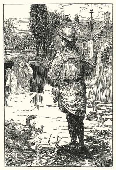 The Water Fairy by Louis John Rhead