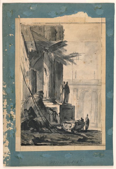 Ruin Fantasy, ca. 1762 by Louis Joseph Le Lorrain