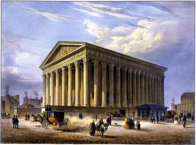 Church of the Madeleine - by Arnout by Louis Jules Arnout