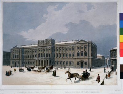 The Mariinsky Palace on the St Isaac