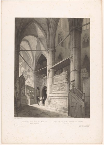 Tomb of King Henry III of England in Westminster Abbey England, Ireland, and Scotland (series title) by Louis Jules Arnout