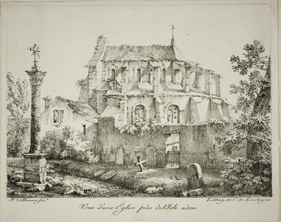 View of a Church Near l
