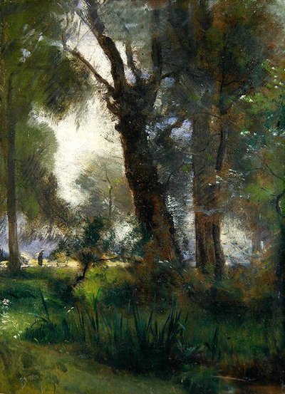 The Edge of the Karlsaue, Kassel by Louis Kolitz