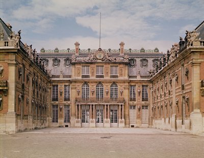 The Louis XIII Courtyard, or the Marble Courtyard, remodelled by Le Vau by Louis Le Vau