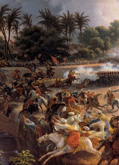 Campaign of Egypt (1798-1801): The Battle of the Pyramids, July 21 by Louis Lejeune