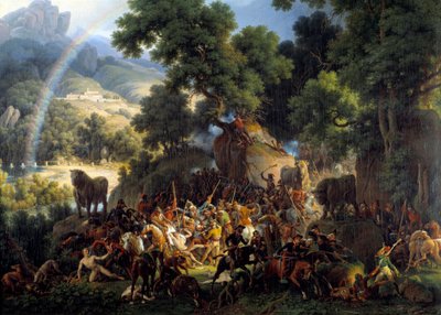 The Battle of Guisando by Louis Lejeune