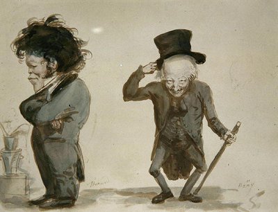 Abbe Hauy and Thenard by Louis Leopold Boilly