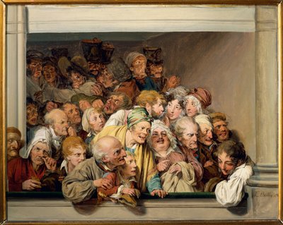 Versailles, Theatre Box on Free Performance Day by Louis Leopold Boilly