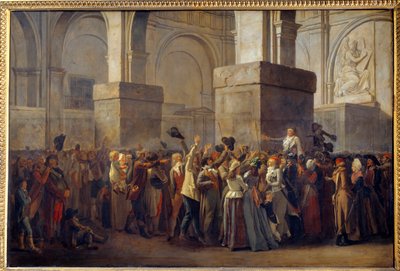 Triumph of Marat by Louis Leopold Boilly