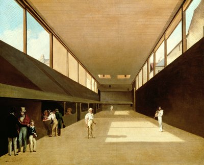 Interior of the Jeu de Paume, Versailles by Louis Leopold Boilly