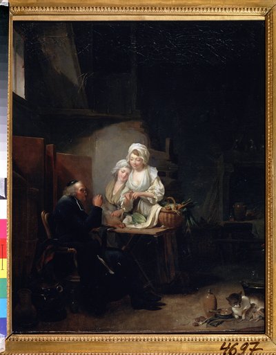An Old Curate by Louis Leopold Boilly