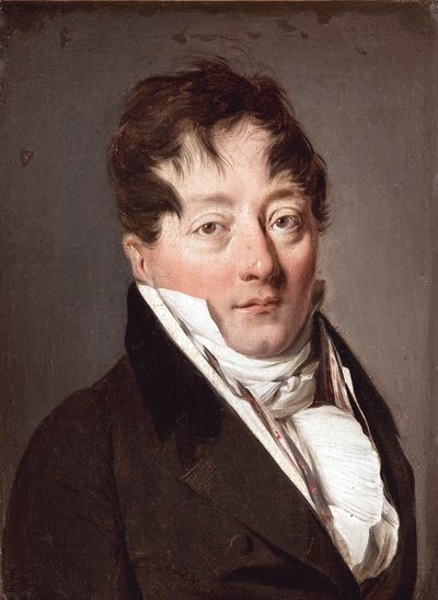 Portrait of Alexandre Balthazar Laurent Grimod de la Reyniere by Louis Leopold Boilly