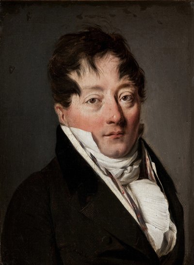 Portrait of Alexandre Balthazar Laurent Grimod de la Reynière by Louis Leopold Boilly
