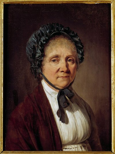 Portrait of Madame Nicolas Vincent Arnault, mother of writer Antoine Vincent Arnault by Louis Leopold Boilly