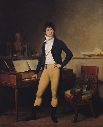 Portrait of the Composer François-Adrien Boieldieu by Louis Leopold Boilly
