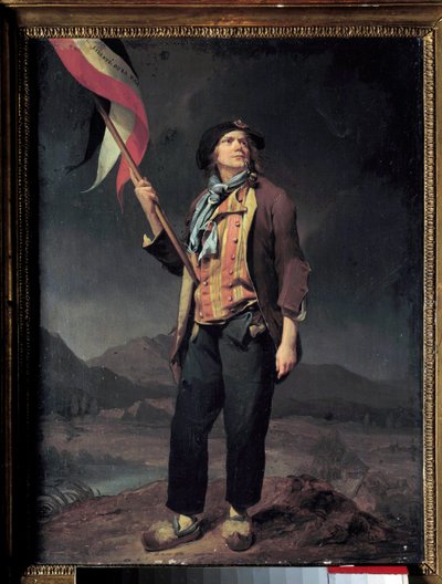 Portrait of the Singer Simon Chenard by Louis Leopold Boilly