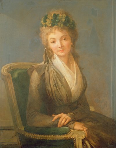 Portrait Presumed to be Lucile Desmoulins by Louis Leopold Boilly