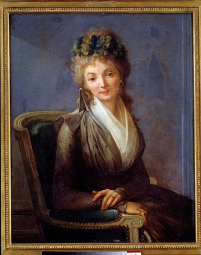 Presumed Portrait of Lucile Desmoulins by Louis Leopold Boilly