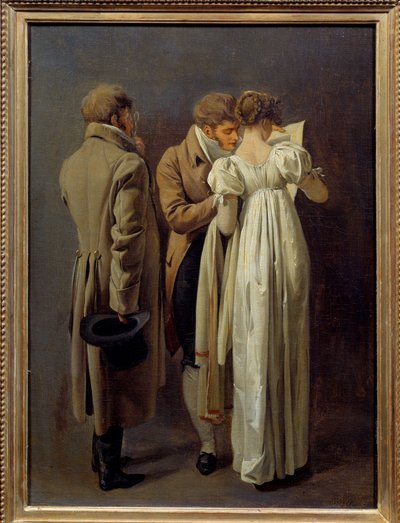 Print Lovers by Louis Leopold Boilly