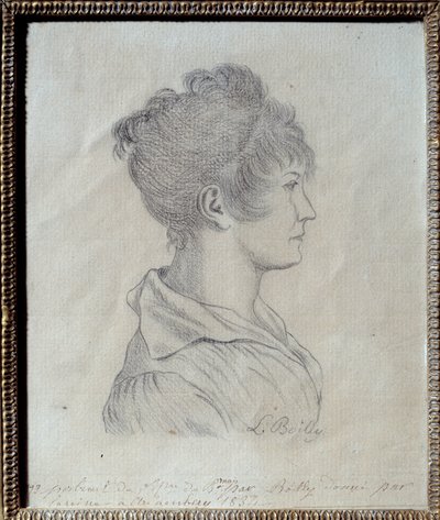 Profile Portrait of Josephine de Beauharnais (1763-1814) by Louis Leopold Boilly