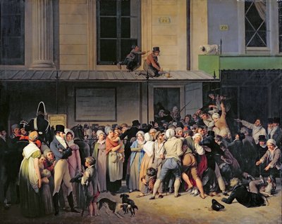 The Entrance to the Théâtre de l
