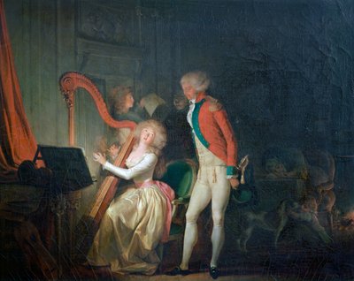 The Improvised Concert, or The Price of Harmony, 1790 by Louis Leopold Boilly