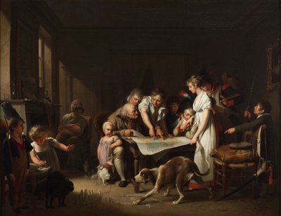 The Reading of the Bulletin of the Grand Army by Louis Leopold Boilly