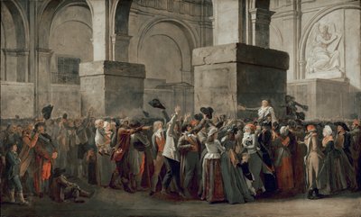 The Triumph of Jean-Paul Marat by Louis Leopold Boilly
