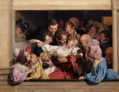 The effect of melodrama Leffet du mélodrame, c. 1830 by Louis Leopold Boilly