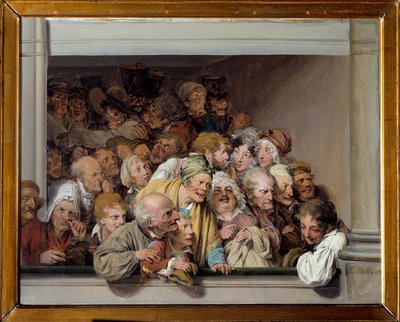 Theatre Box, the Day of the Free Performance by Louis Leopold Boilly