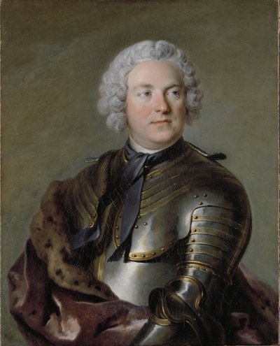Portrait of Carl Gustaf Tessin by Louis Tocqué