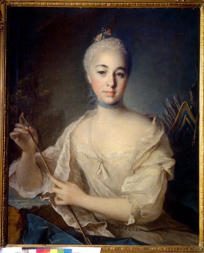 Portrait of Countess Anna Vorontsova by Louis Tocqué