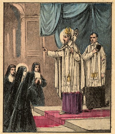 Order of the Visitation of Holy Mary - St. Francis de Sales by Louis Maitrejean
